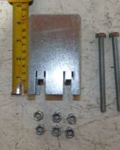 ADAPTER KIT (3 3/4"),CYCLONE CTRL TO FLUXX,F/FEED POSITION